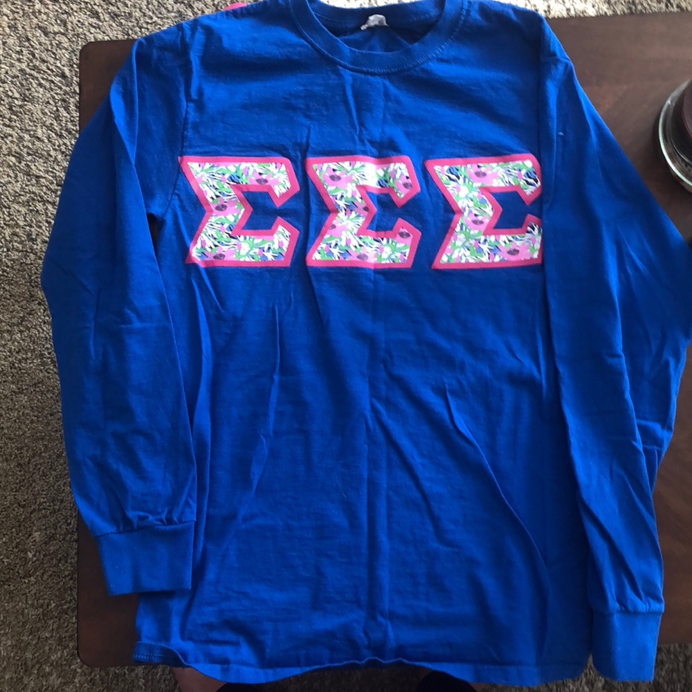 Tri Sigma Letters